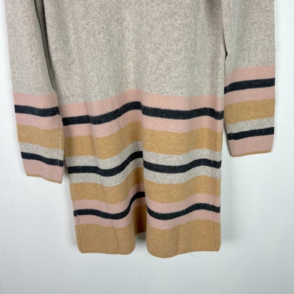 NWOT Stitch Fix Fortune & Ivy Striped Long Sleeve Open Cardigan Sweater Medium M - Picture 9 of 9